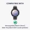 Sada 2 ks pouzder Kwmobile pro Samsung Galaxy Watch 3, černá/zlatá, plast, KWM000024ZP001C