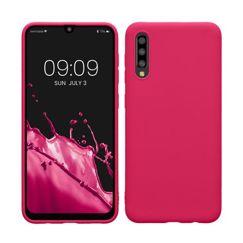 Pouzdro Kwmobile pro Samsung Galaxy A50, růžové, silikonové, KWM000009SZ016C