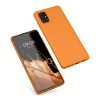 Pouzdro Kwmobile pro Samsung Galaxy A71, oranžové, silikonové, KWM000010ZJ029C