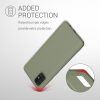 Pouzdro Kwmobile pro Samsung Galaxy A71, zelené, silikonové, KWM000010ZJ032C