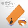 Pouzdro Kwmobile pro Samsung Galaxy A21s, oranžové, silikonové, KWM000011GI019C