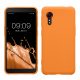 Pouzdro Kwmobile pro Samsung Galaxy Xcover 5, oranžové, silikonové, KWM000012NV026C