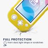 Kwmobile Console Case pro Nintendo Switch Lite, žlutá, silikonová, KWM000023QA001C