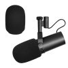 Pouzdro na mikrofon Kwmobile pro Shure SM7B/SM27/PGA27, černé, paměťová pěna, KWM000024ZS001C