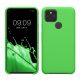 Pouzdro Kwmobile pro Google Pixel 5, zelené, silikonové, KWM0000122K033C