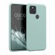 Pouzdro Kwmobile pro Google Pixel 5, světle zelené, silikonové, KWM0000125G020C