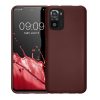 Kryt Kwmobile pro Xiaomi Redmi Note 10/Redmi Note 10S, tmavě červený, silikon, KWM000012NZ012C