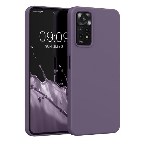 Kryt Kwmobile pro Xiaomi Redmi Note 11 Pro/Redmi Note 11 Pro 5G/Redmi Note 12 Pro, tmavě fialový, silikon, KWM0000151A057C