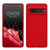 Pouzdro Kwmobile pro Google Pixel 7, červené, silikonové, KWM0000171I047C