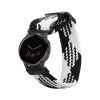 Řemínek Kwmobile pro Garmin Vivomove 3S/Vivoactive 4S, černá/bílá, nylon, KWM0000250F001C