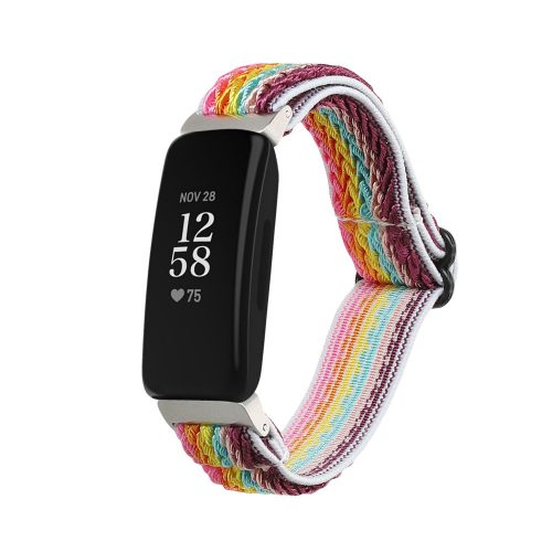 Řemínek Kwmobile pro Fitbit Inspire 2/Inspire HR, vícebarevný, nylon, KWM0000250I003C