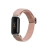 Řemínek Kwmobile pro Fitbit Luxe, světle růžový, nylon, KWM0000250J001C