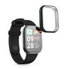 Sada 2 pouzder Kwmobile pro Xiaomi Mi Band 8 Pro, průhledná/černá, silikonová, KWM0000250N002C