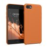 Kryt Kwmobile pro Apple iPhone 8/iPhone 7/iPhone SE 2, oranžový, silikon, KWM0000085I137C