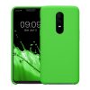 Pouzdro Kwmobile pro OnePlus 6, zelené, silikonové, KWM0000099A032C