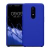 Pouzdro Kwmobile pro OnePlus 6, modré, silikonové, KWM0000099A033C