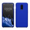 Pouzdro Kwmobile pro OnePlus 6T, modré, silikonové, KWM000009BL035C