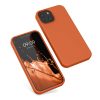 Kryt Kwmobile pro Apple iPhone 13 Mini, oranžový, silikonový, KWM000013OU055C