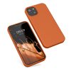 Kryt Kwmobile pro Apple iPhone 13, oranžový, silikonový, KWM000013OV089C