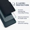 Kryt Kwmobile pro Motorola Moto G84, tmavě zelený, silikon, KWM000022NO002C