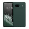 Pouzdro Kwmobile pro Google Pixel 7a, tmavě zelené, silikonové, KWM000019YE035C