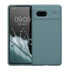 Pouzdro Kwmobile pro Google Pixel 7a, tmavě zelené, silikonové, KWM000019YE036C