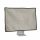 Kryt Kwmobile pro 24-26palcový monitor, světle hnědý, Textil, KWM000017VF003C