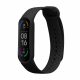 Řemínek Kwmobile pro Xiaomi Mi Smart Band 6/Mi Band 6, černý, silikon, KWM0000250Y001C