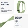 Řemínek Kwmobile pro Xiaomi Mi Smart Band 6/Mi Band 6, zelený, silikon, KWM0000250Y003C