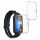 Sada 2 pouzder Kwmobile pro Huawei Band 8, průhledná, silikonová, KWM0000251A001C