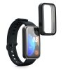 Sada 2 pouzder Kwmobile pro Huawei Band 8, černá/průhledná, silikonová, KWM0000251A002C