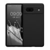 Pouzdro Kwmobile pro Google Pixel 7a, černé, silikonové, KWM000019YE038C