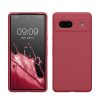 Pouzdro Kwmobile pro Google Pixel 7a, tmavě růžové, silikonové, KWM000019YE039C