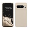 Pouzdro Kwmobile pro Google Pixel 8 Pro, krémové, silikonové, KWM0000208G019C