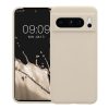 Pouzdro Kwmobile pro Google Pixel 8 Pro, krémové, silikonové, KWM0000208G019C