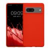 Pouzdro Kwmobile pro Google Pixel 7, oranžové, silikonové, KWM000020IM004C