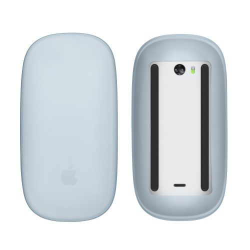 Pouzdro na myš Kwmobile pro Apple Magic Mouse 1/Magic Mouse 2, světle modré, silikonové, KWM000020DM004C