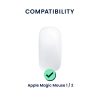 Pouzdro na myš Kwmobile pro Apple Magic Mouse 1/Magic Mouse 2, světle modré, silikonové, KWM000020DM004C