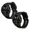 Sada 2 řemínků Kwmobile pro Xiaomi Mi Watch/Mi Watch Color Sport, černá, silikonová, KWM0000162Q007C