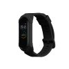 Řemínek Kwmobile pro Xiaomi Mi Band 6/Mi Band 5/Mi Band 4, černý, silikon, KWM0000182K004C