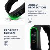 Řemínek Kwmobile pro Xiaomi Mi Band 6/Mi Band 5/Mi Band 4, černý, silikon, KWM0000182K004C