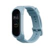 Řemínek Kwmobile pro Xiaomi Mi Band 6/Mi Band 5/Mi Band 4, světle modrý, silikon, KWM0000182K005C