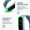 Řemínek Kwmobile pro Xiaomi Mi Band 6/Mi Band 5/Mi Band 4, světle modrý, silikon, KWM0000182K005C