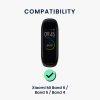 Řemínek Kwmobile pro Xiaomi Mi Band 6/Mi Band 5/Mi Band 4, světle modrý, silikon, KWM0000182K005C