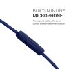 Kabel Kwmobile s mikrofonem a ovládáním hlasitosti pro Beats Studio 3/Studio 2/Mixr, tmavě modrý, plast, KWM0000186U005C