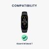 Řemínek Kwmobile pro Xiaomi Mi Band 7, černý, silikon, KWM0000252C001C