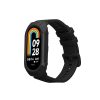 Řemínek Kwmobile pro Xiaomi Mi Band 8, černý, silikon, KWM0000252E001C