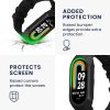 Řemínek Kwmobile pro Xiaomi Mi Band 8, černý, silikon, KWM0000252E001C