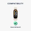 Řemínek Kwmobile pro Xiaomi Mi Band 8, tmavě zelený, silikon, KWM0000252E002C