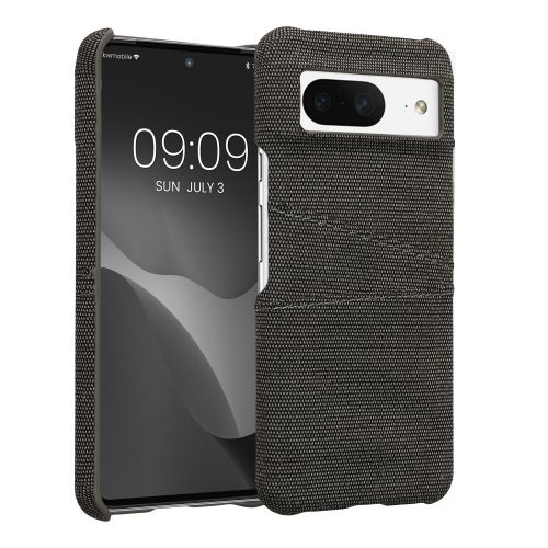 Pouzdro Kwmobile pro Google Pixel 8, šedé, textilní, KWM0000209J002C